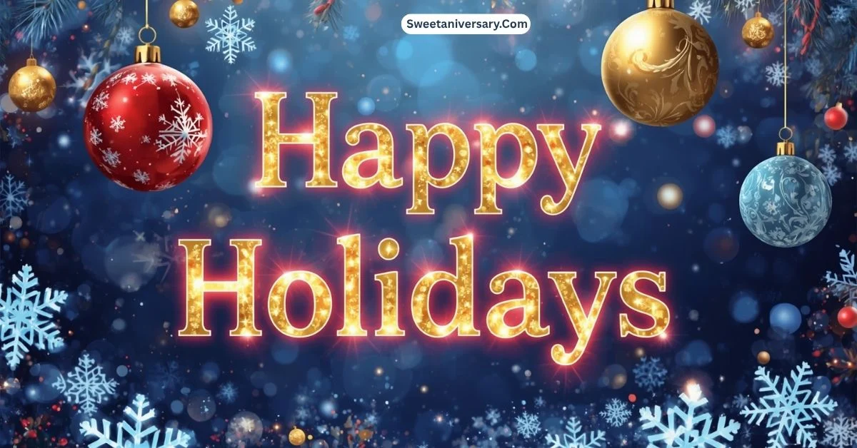 Wishing You Happy Holidays GIF: