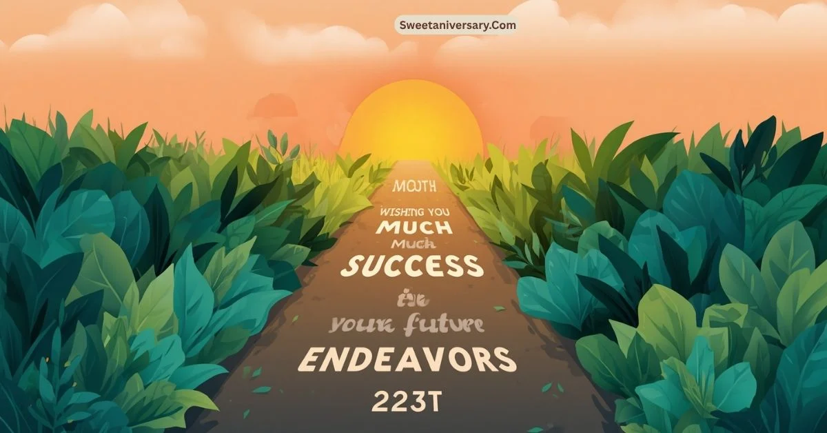 Wishing You Much Success in Your Future Endeavors