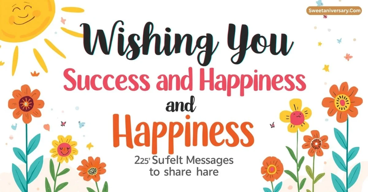 Wishing You Success and Happiness: