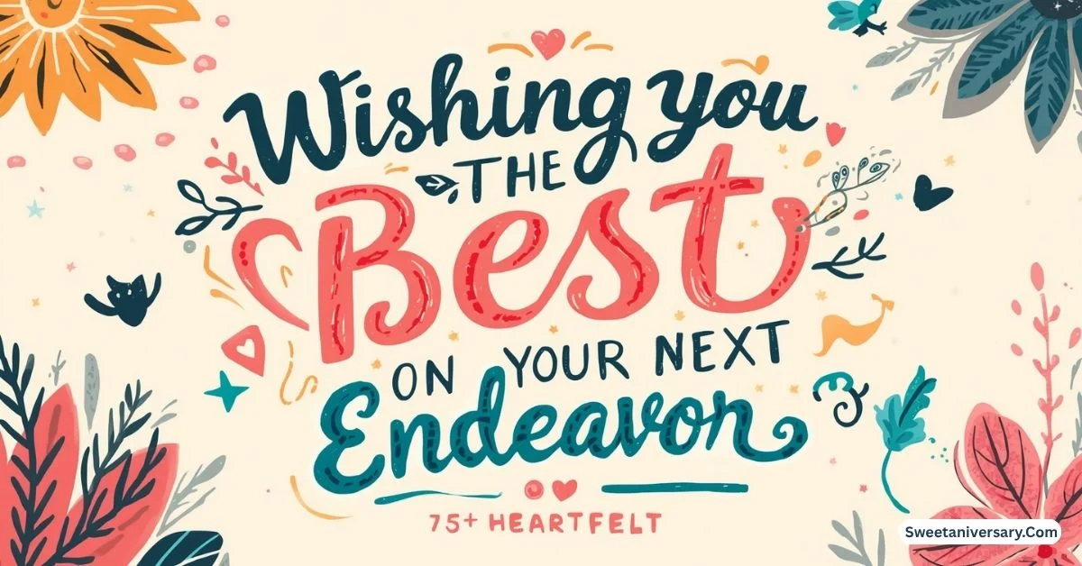 Wishing You the Best on Your Next Endeavor:
