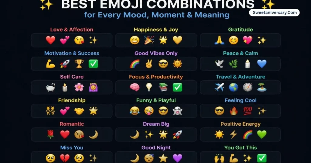 Best emoji combinations for copy paste