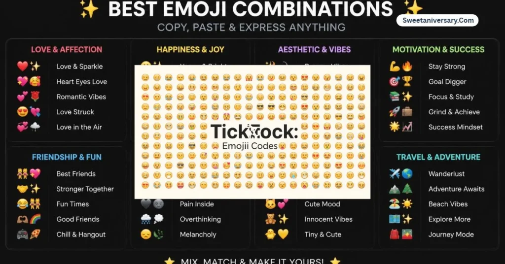 Best emoji combinations for copy paste