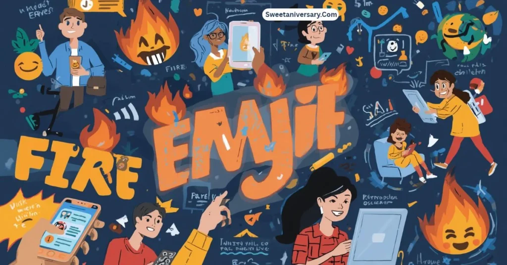 How to use fire emoji emojis