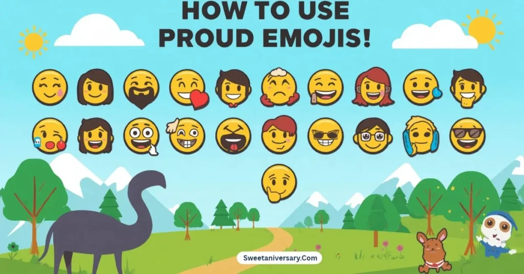 How to use proud Ticktock emojis