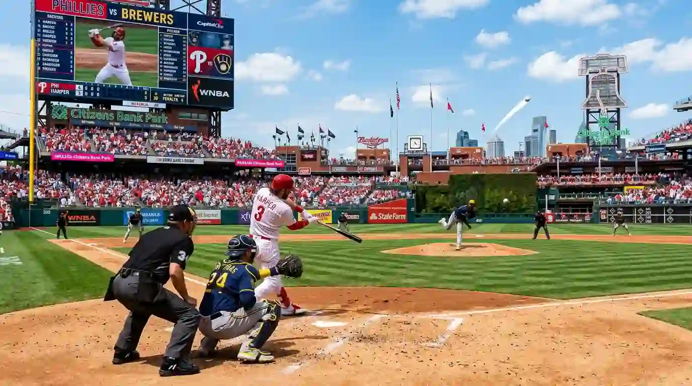 Phillies vs Brewers