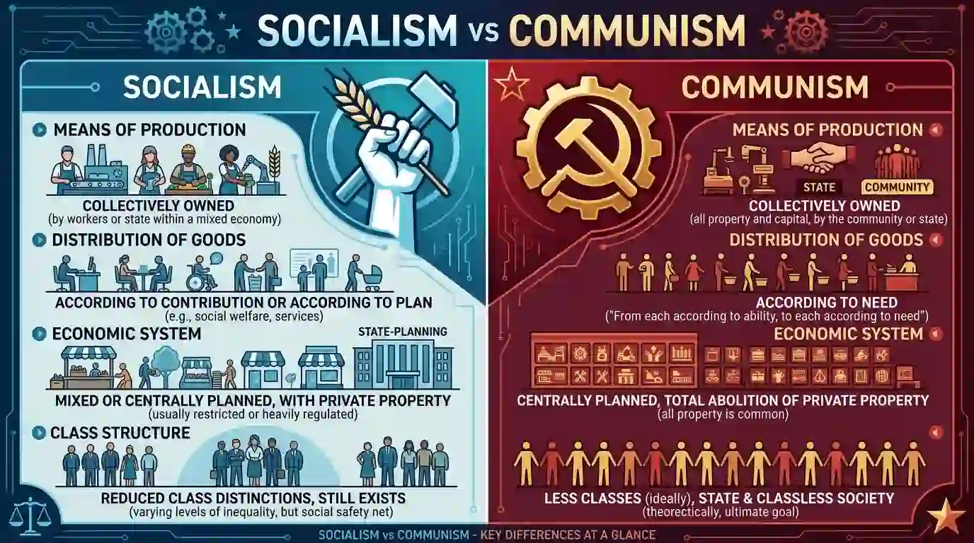 Socialism vs Communism