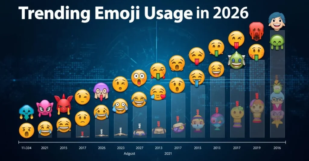 Trending emoji usage in 2026