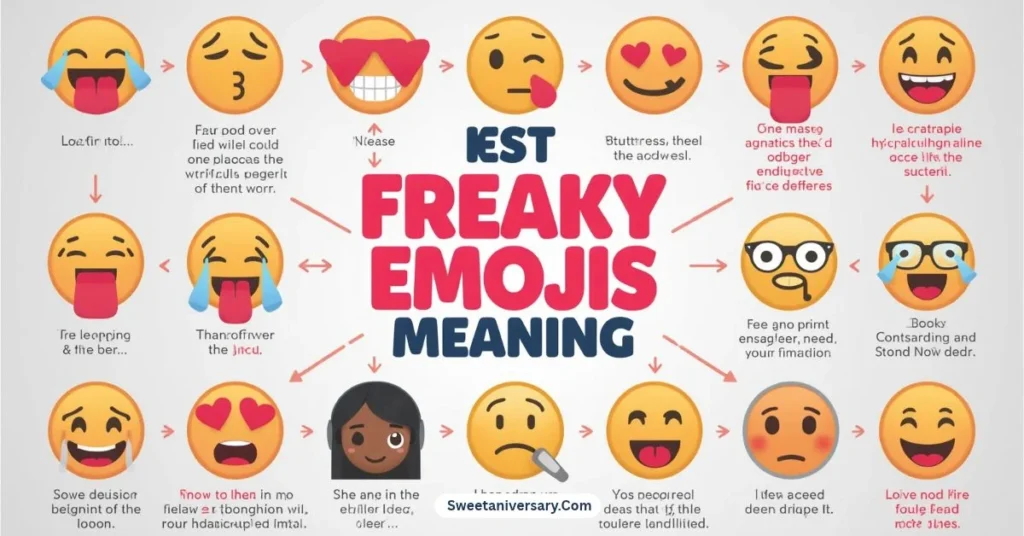 What does freaky emoji mean?