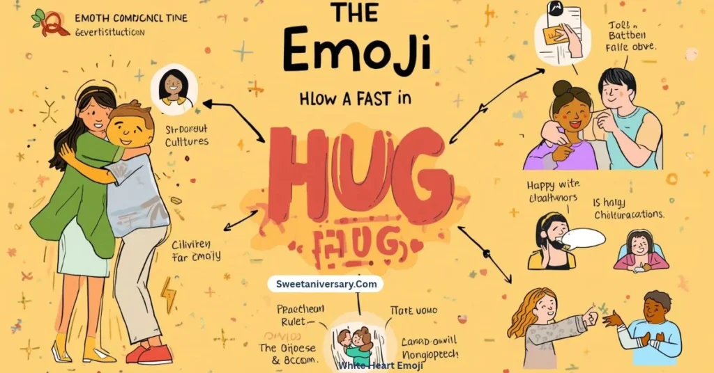 What does hug emoji mean?