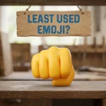 what is the least used emoji